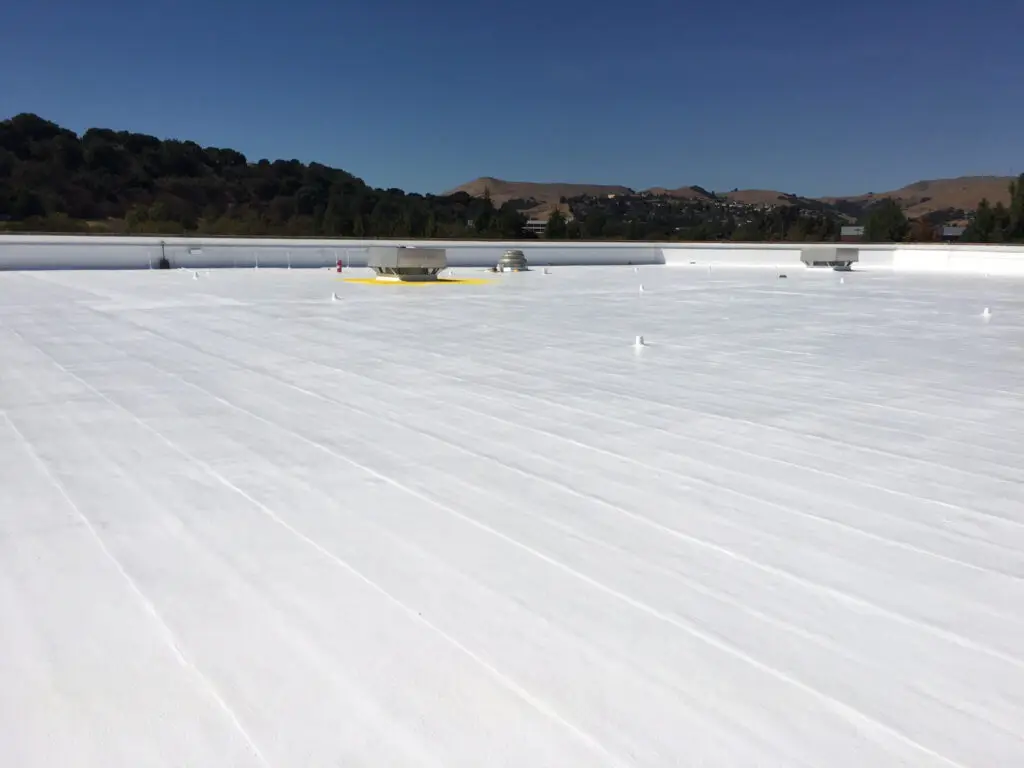 Industrial Roofing with Silicone Coated Roof