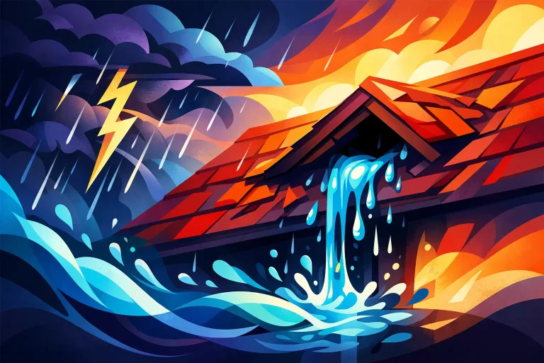 Roof Leak Repair After Storm Damage