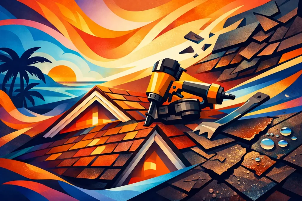 Biloxi Shingle Roof Replacement Costs and Signs