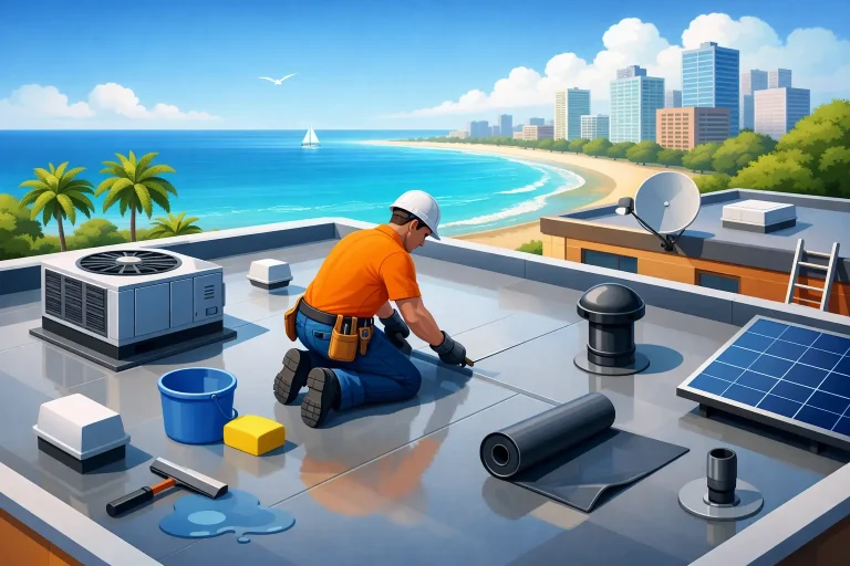Flat Roof Maintenance Guide for Gulf Coast Roofs