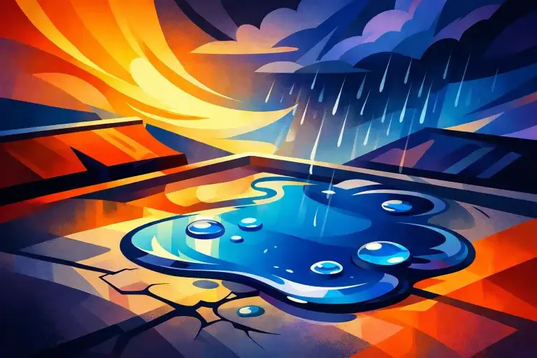 Flat Roof Ponding Water Causes Explained