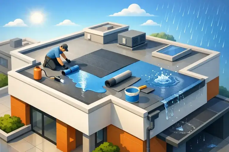 How to Waterproof Flat Roofs That Last