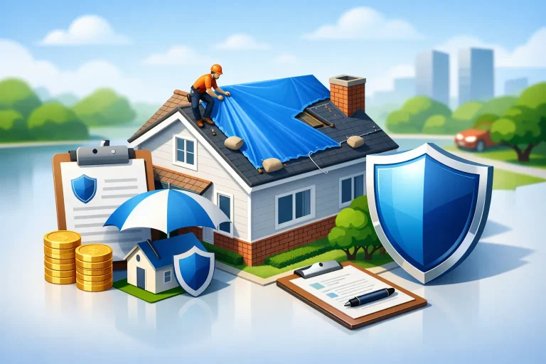 Is Roof Tarping Covered by Insurance?