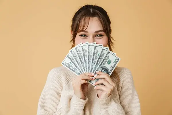money in hand