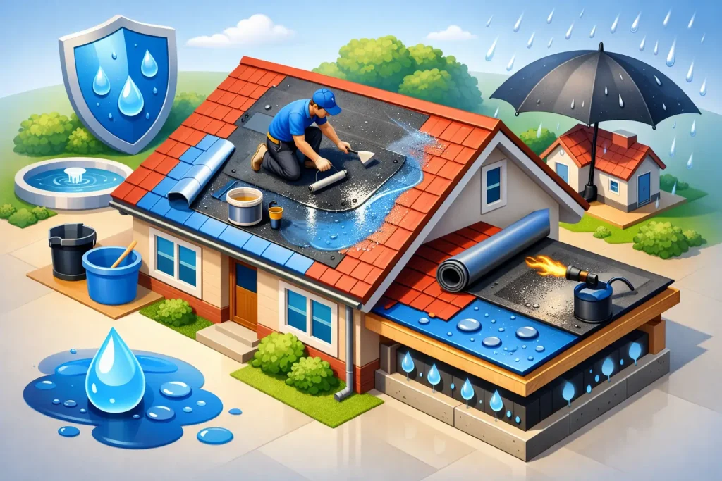 Homeowner Guide to Roof Waterproofing