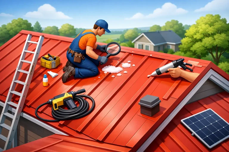 How to Maintain a Metal Roof the Right Way