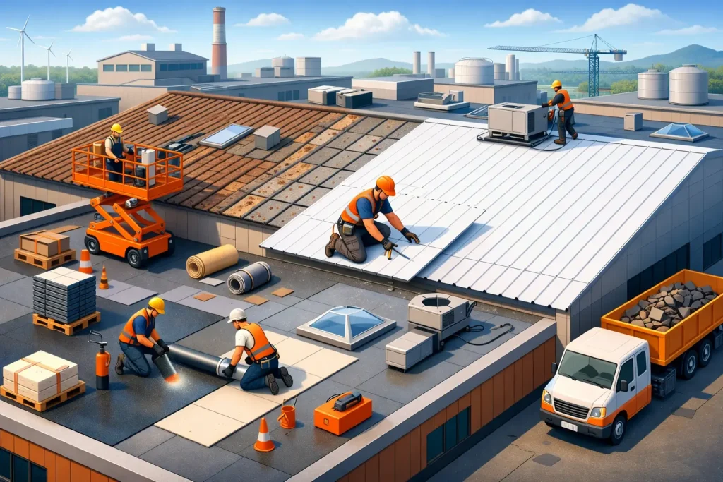 Industrial Roof Renovation Contractor Guide