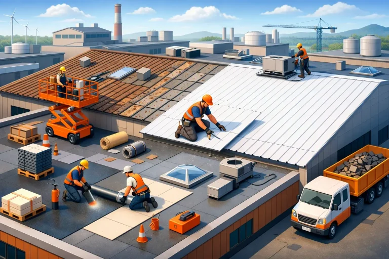 Industrial Roof Renovation Contractor Guide