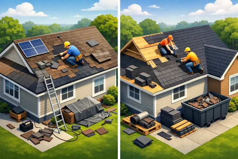 Roof Repair vs Reroofing: Which Makes Sense?