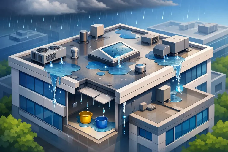 Why Are Commercial Roofs Leaking?