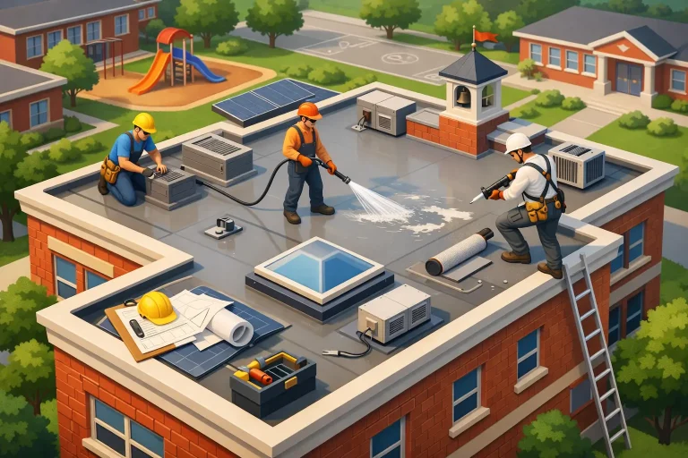 School Roof Maintenance Program Basics