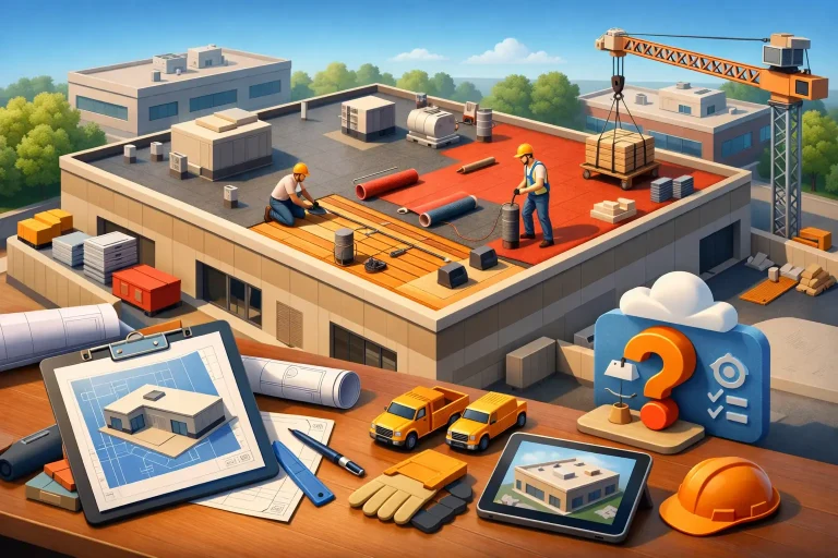 How to Plan Commercial Reroofing Without Surprises