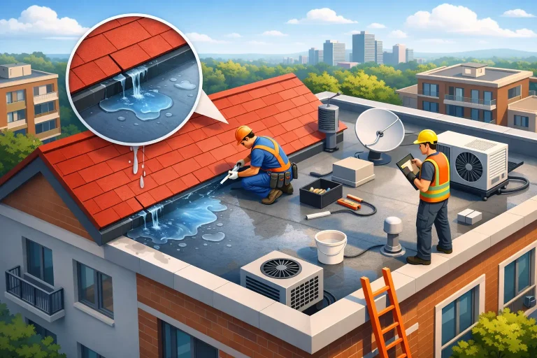Roof Maintenance for Apartments: Stop Leaks Early
