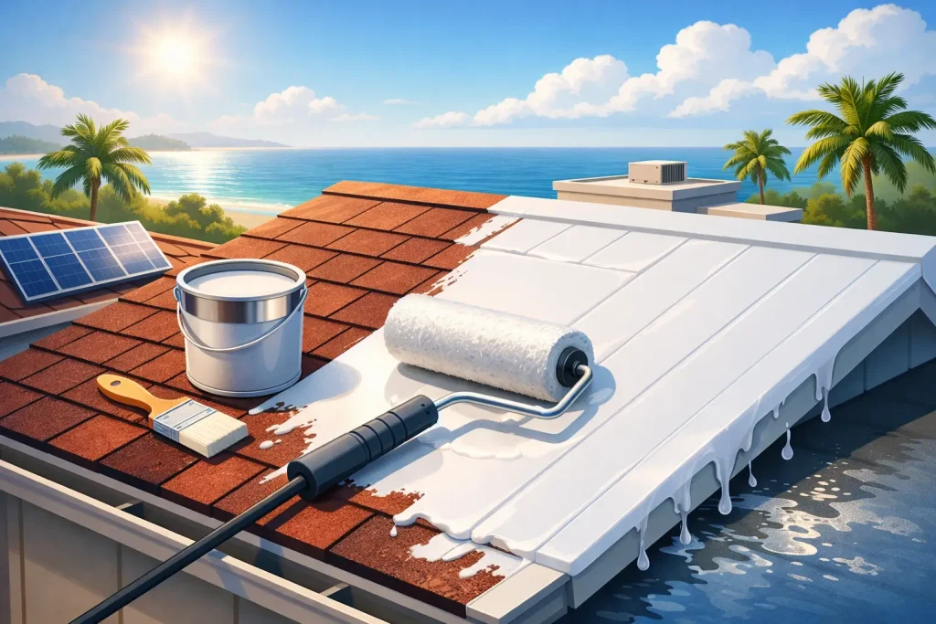 Acrylic Roof Coating Review for Gulf Coast Roofs