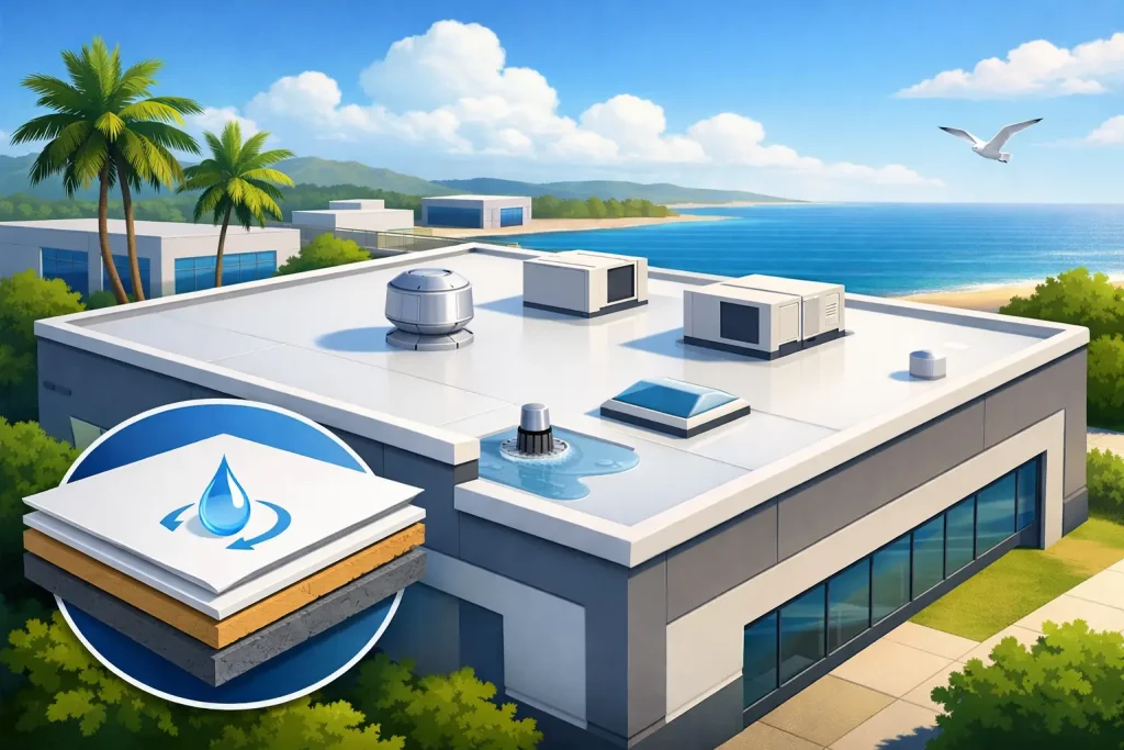 TPO Roofing System Review for Gulf Coast Buildings
